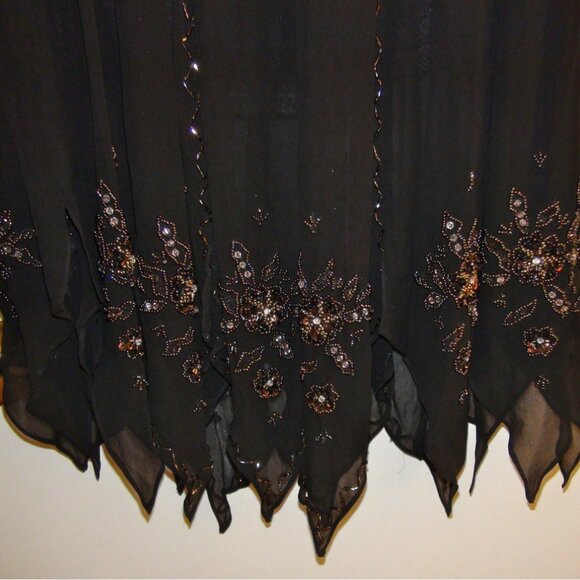 Sue Wong Black Beaded Dress - Picture 7 of 7